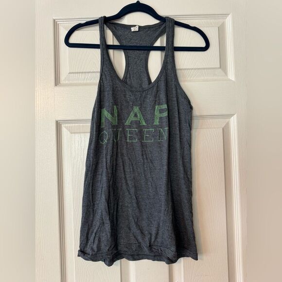 Nap Queen Racerback Tank top Funny Graphic Tank XL - Picture 2 of 2